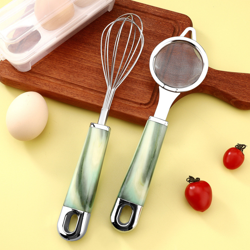 Nuevo aparato de cocina multifuncional, batidor, colador, estante de almacenamiento, estante de cocina creativo de siete piezas