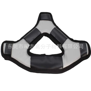跨境热压VR海绵头垫 贴绒PU海绵头戴耳机头垫护套 VR眼镜泡棉头带