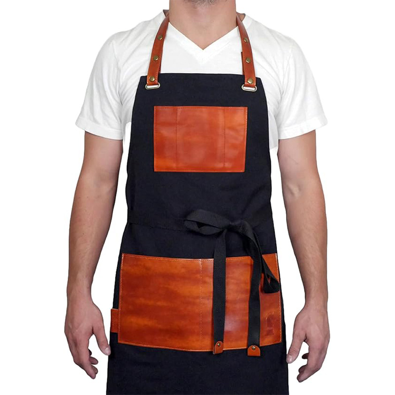 Bolsillo de cuero negro