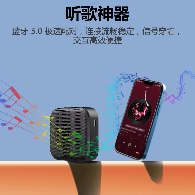 Безпроводной микрофон учителя, обучающий громкоговоритель, Bluetooth, проводник туру, объяснитель для класса