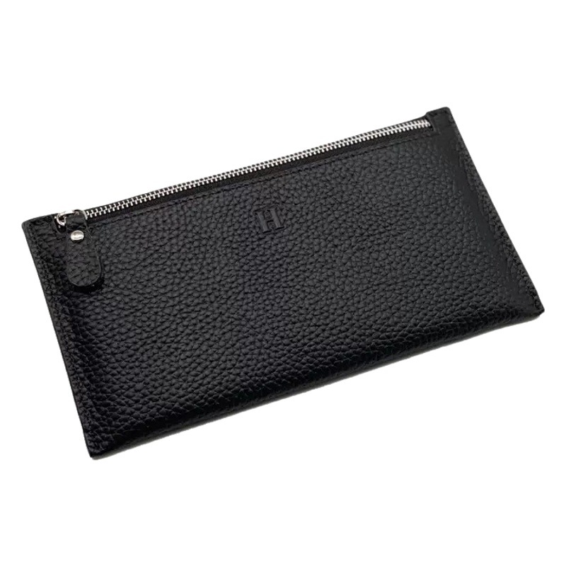 Genuine Leather Wallet for Women, Long Style, 2026 New Model, Ultra-Thin, Popular Hand-Held Wallet, Niche Design, Exquisite and High-End