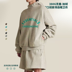 国境を越えて人気がある欧米のessentialsのファッションブランドのベルベットの男性fogのガードルのコートの爆発的な帽子のシャツ