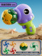 [opp bag] purple-octopus pistol set (4 unlit flying saucers + 1 lighted flying saucer + 1 lighted top)