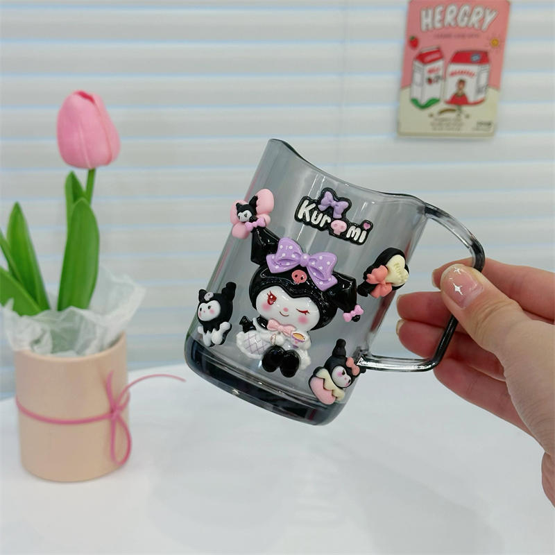 Black-black Kuromi (send children's toothbrush)