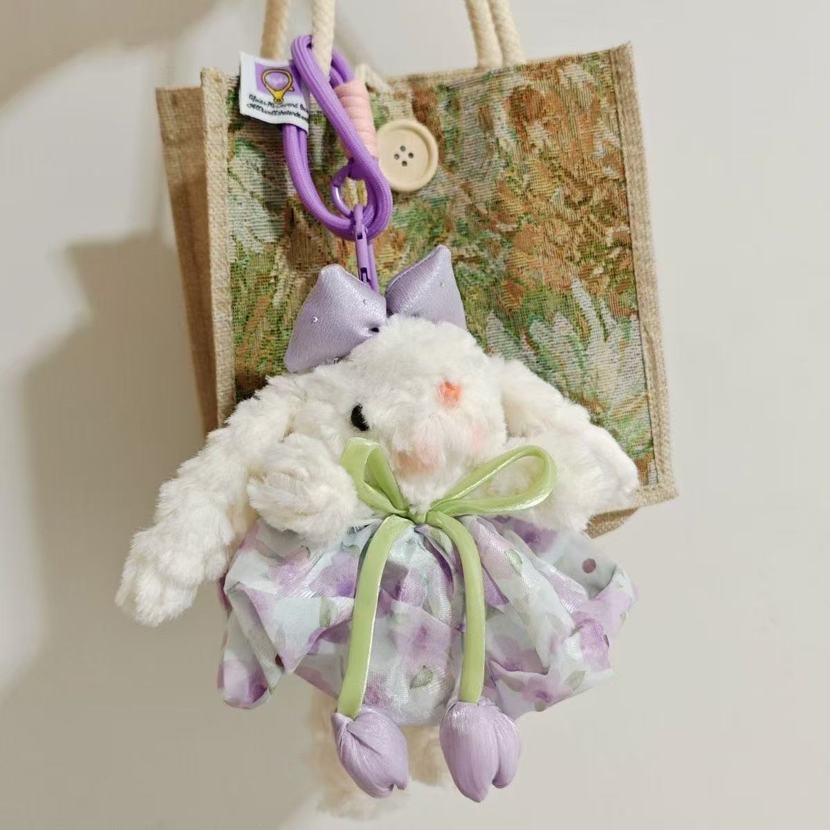 Purple tulip-bracelet style