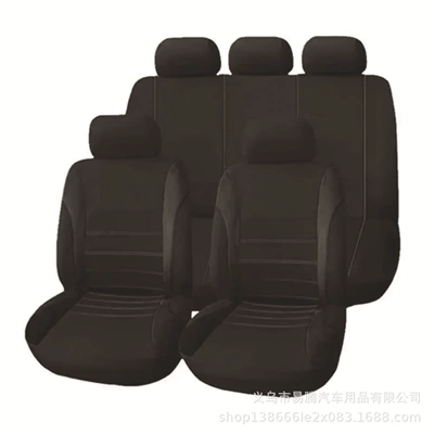 Duo Mexico Hot-Selling European and: Universal seat cover - black-5-seat-full-car-9-piece-set-general
