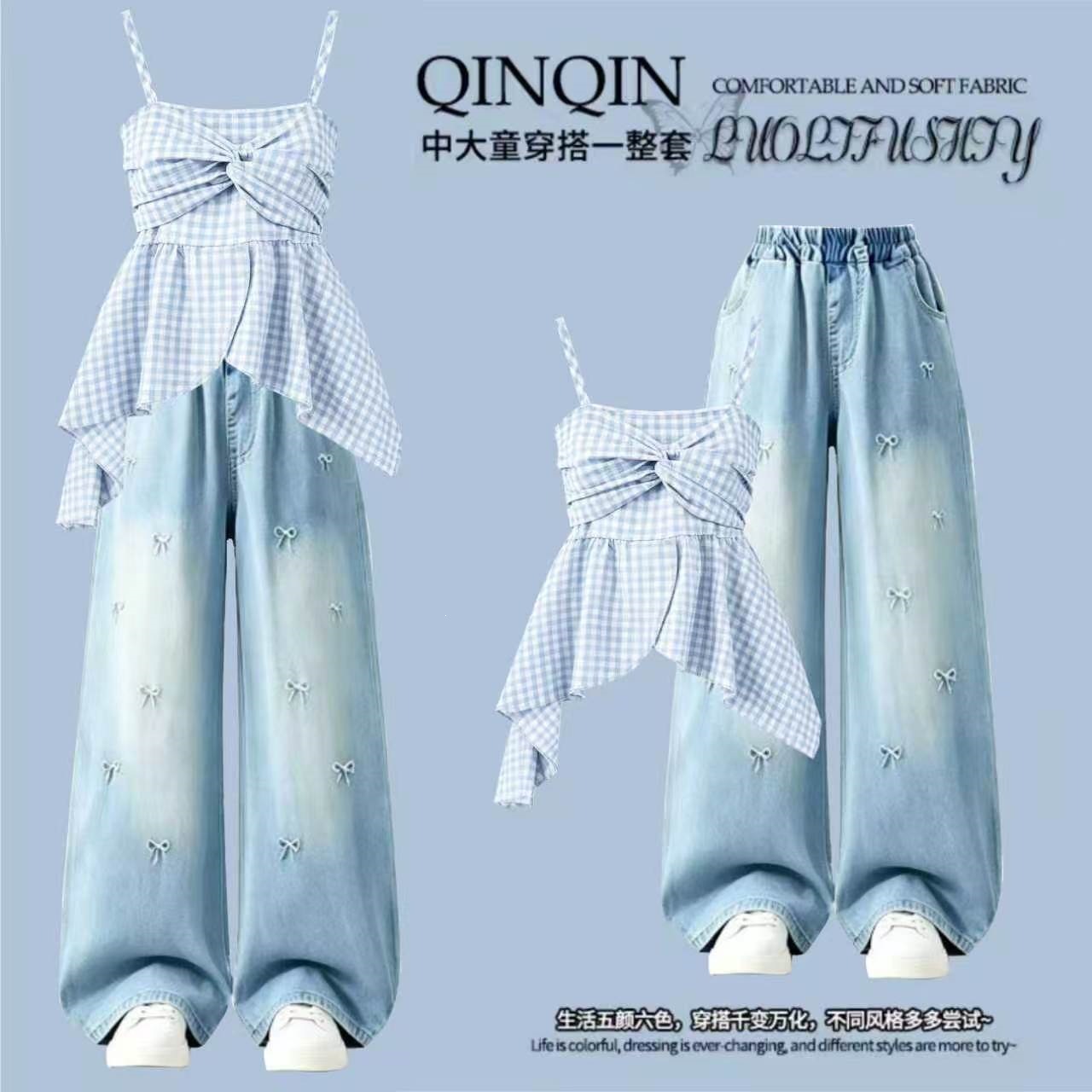 Original quality, 2026 new style, fresh and cute short-sleeved t-shirt with contrasting shoulder design for women.