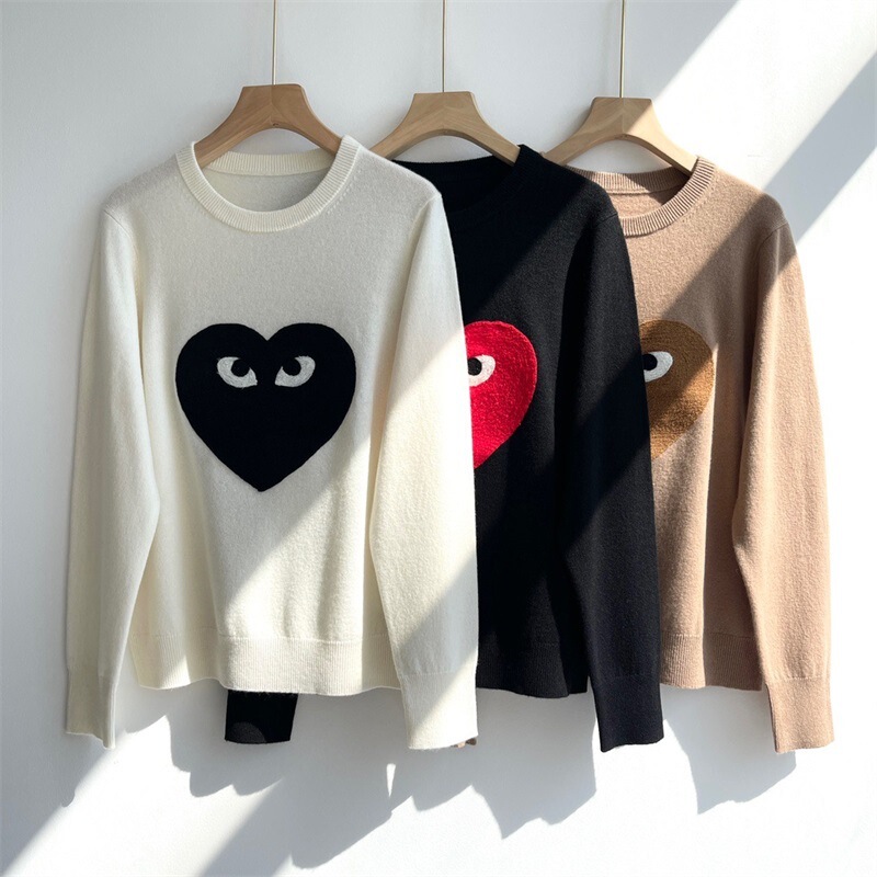 Broken Code Pl Pure Cashmere Pullover Knitwear Basic Bottoming Knitwear Japanese Style Trbottomy Brand Round Neck Top