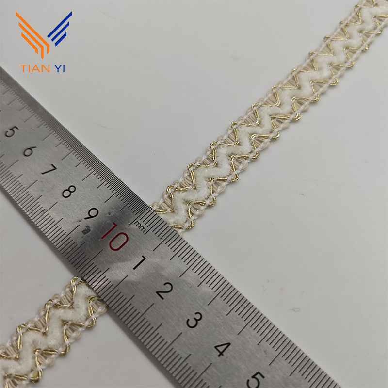 살구색 프놈펜 화이트 웨이브 * 1.2cm