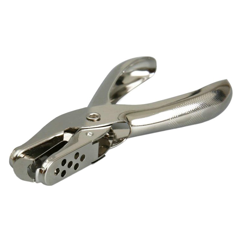 Suministro agujero redondo 6mm caja de color solo agujero punzonado alicates. Puncher. Puncher punzonado espesor 8 hojas de papel A4