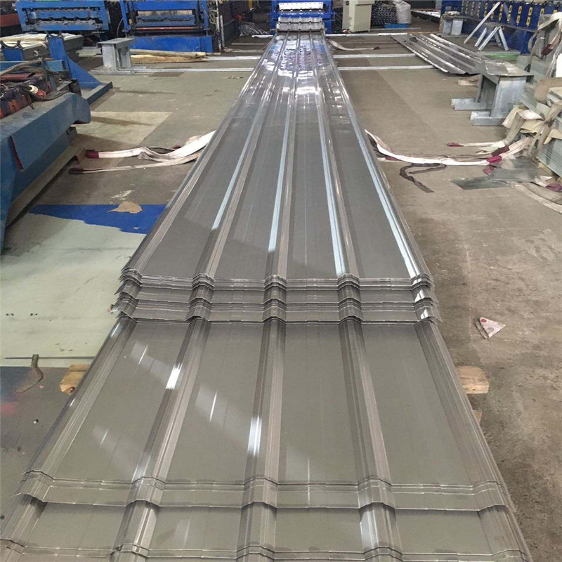 Steel factory produces stainless steel colored steel tiles…