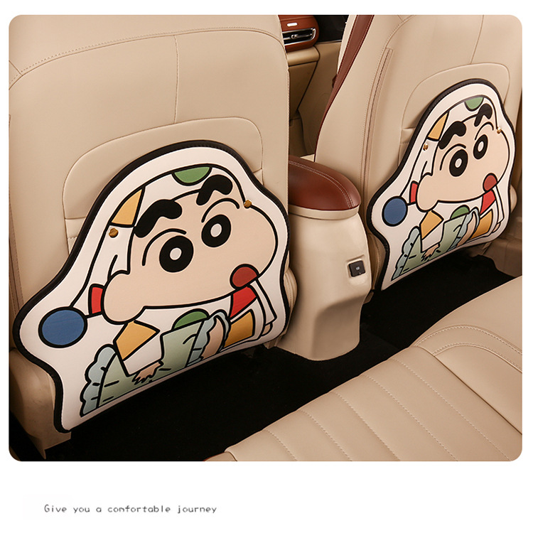 Pajamas, New Style, Cartoon Cute Car Seat Back Anti-Kick Pad, Simple and Comfortable Storage Bag, Anti-Kick Pad, Anti-Dirty Pad