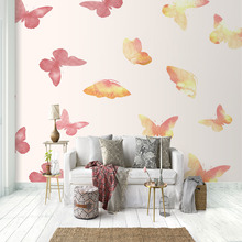 墙纸壁纸壁画跨境图片定制酒店墙布无纺布卡通家装客厅背景墙3d