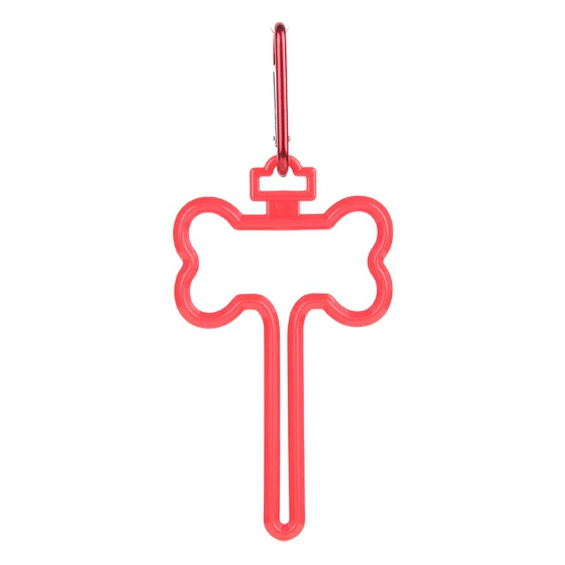 Новая тяговая веревка, сумка для собачьих какашек, фиксированный зажим, зажим для сумки для какашек, бесплатный зажим для сумки для домашних животных, держатель для мешка для какашек