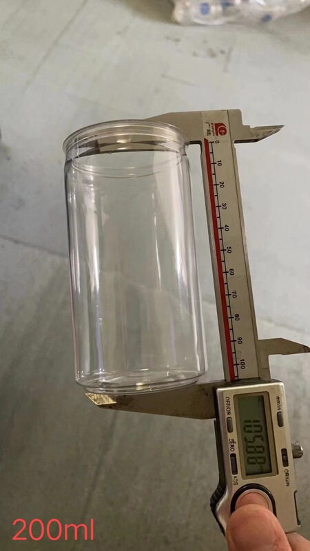 Petプラスチック透明缶平底花底250ml缶330ml 350ml 500ml 650ml缶缶|undefined