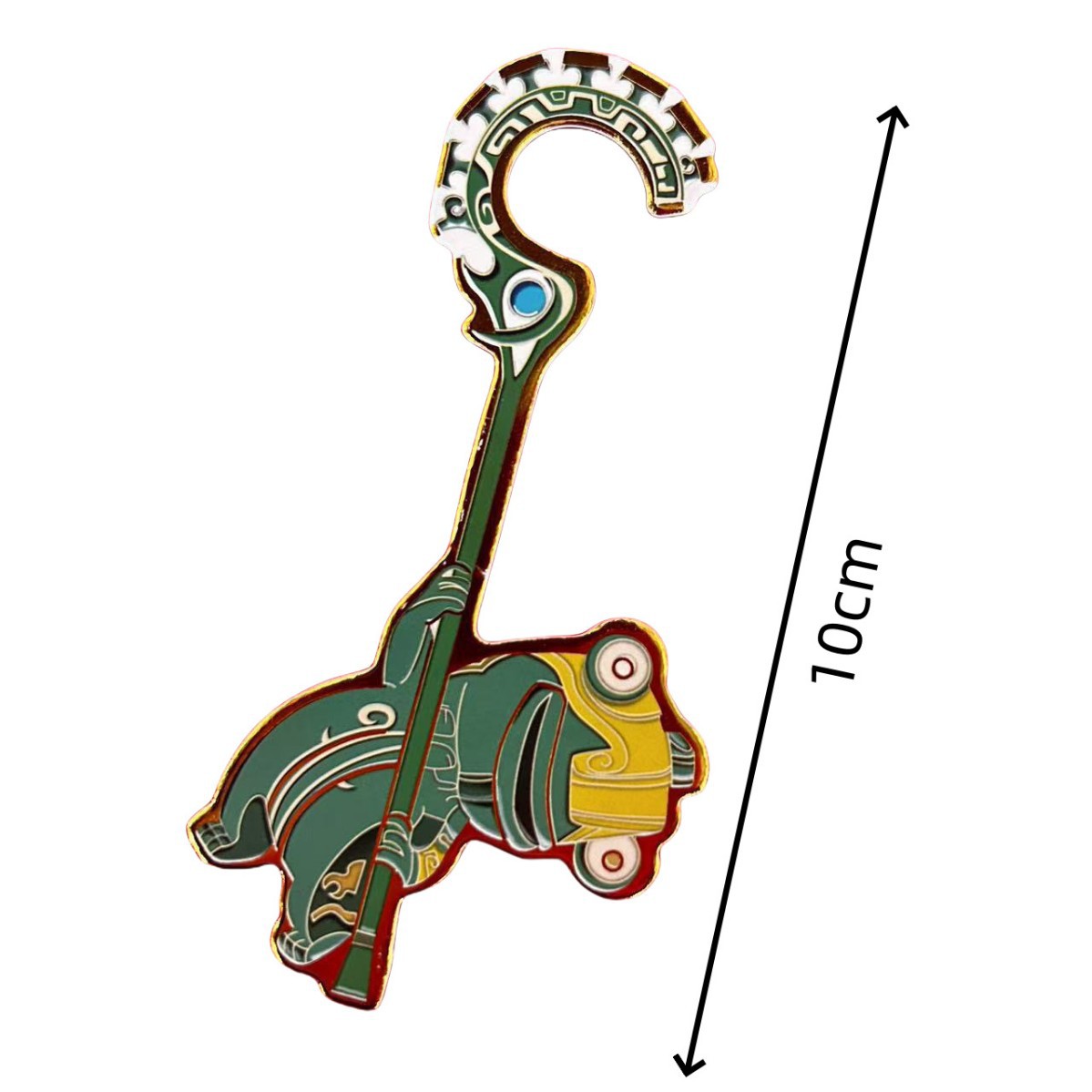 Nezha's Devil Boy Naohai Series Encantamiento periférico Bestia Imán de refrigerador Colección magnética Adhesivo exquisito conmemorativo Pegatinas de alto valor