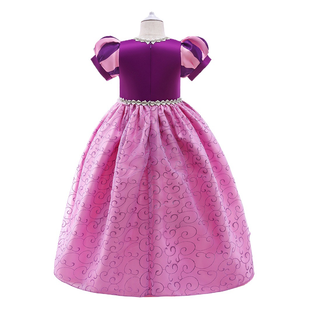 2024 Frozen 2 Bella Durmiente lepez Princesa Sofía puffy vestido de la princesa del Día los niños traje