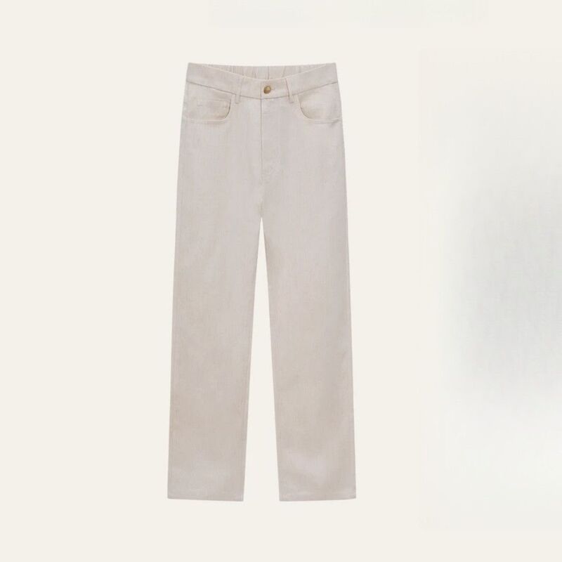 【High Quality】Simple Solid Color Comfortable Versatile Light Luxury Old Money Style Spring/Summer Men's Casual Straight-Leg Pants 【High Quality】Simple Solid Color Comfortable Versatile Light Luxury Old Money Style Spring/Summer Men's Casual Straight-Leg Pants