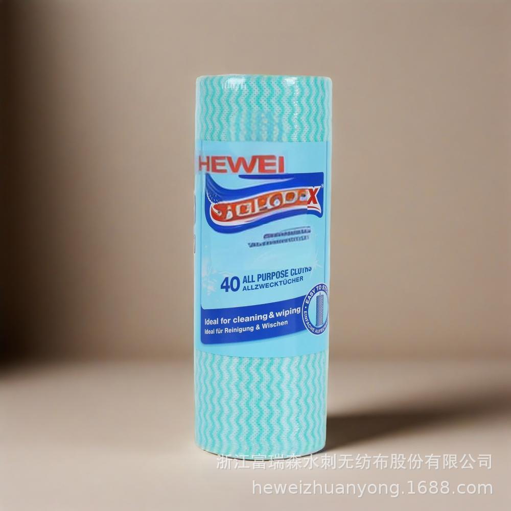 厨房水刺布抹布卷