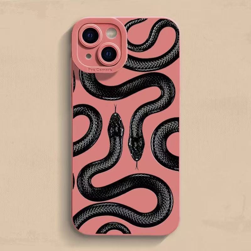 Ojo de ángel-raíz de loto rosado-serpiente