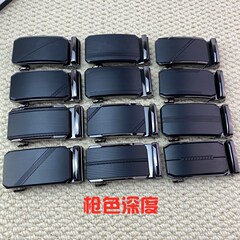 男性のベルトのボタンの合金のボタンのスプリングの自動バックルのベルトのバックルの滑走路のカードの歯は首を絞めて色を分けて特価を掛けます。