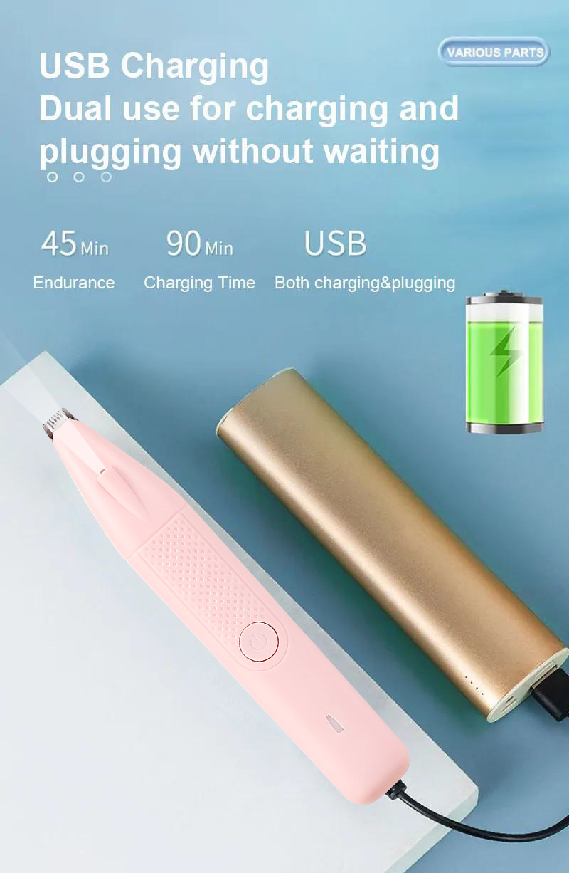 Tondeuse pour poils d animaux avec éclairage led pour chiens_voghion.com