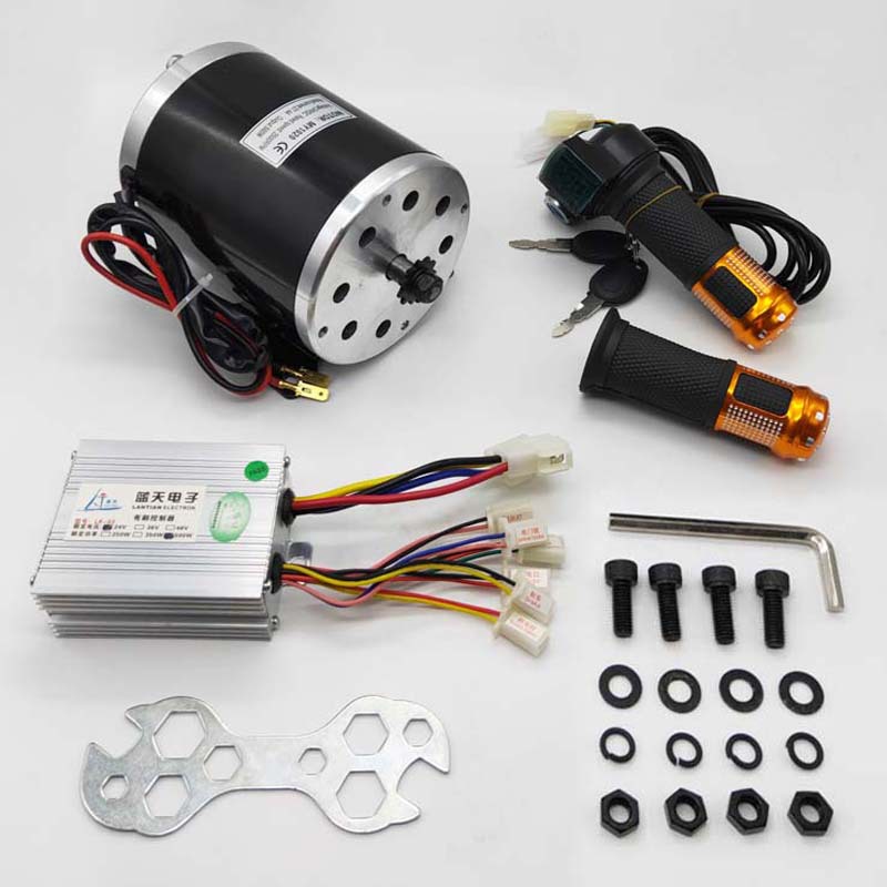 48V1000W Modified Electric Small Go-Kart Brushed Dc High-Speed Motor Controller Throttle Kit