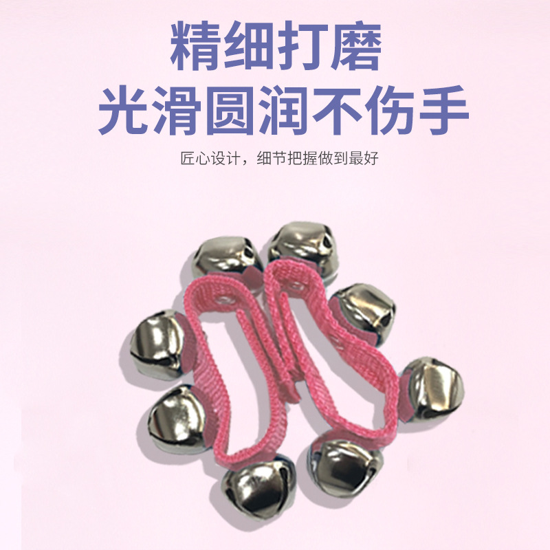 En stock venta al por mayor grande manecilla muñeca Bell juguetes musicales para niños música infantil educación temprana niños instrumento de percusión