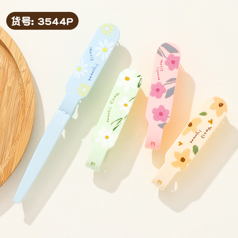 包包宝漫画寛歯ミニ携帯折り畳み櫛女子寮小櫛美髪プラスチック櫛卸売り|undefined