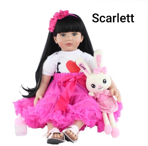Muñeca Princesa NPK, Nueva, de Pelo Largo, Reborn, para Niños Pequeños, Suministro Transfronterizo para OZON y Amazon