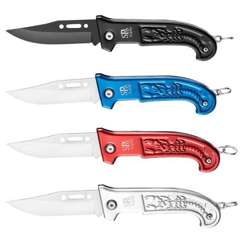 Outdoor portable keychain knife multi-function high hardness sharp knife camping knife folding knife mini fruit knife