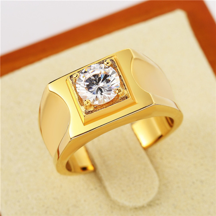 Simple Style Geometric Stainless Steel Men's Rings display picture 48