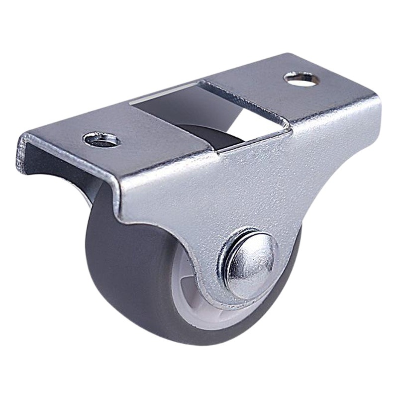 Ruedas silenciosas para cajones, ruedas deslizantes lineales pequeñas de color gris, ruedas guía para muebles, ruedas para cajones de tatami.