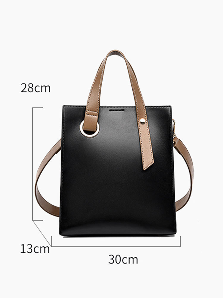 Tote Bag for Women, New Cross-Border Large-Capacity Commuter Bag, Simple Shoulder Bucket Bag, High-End Women's Handbag