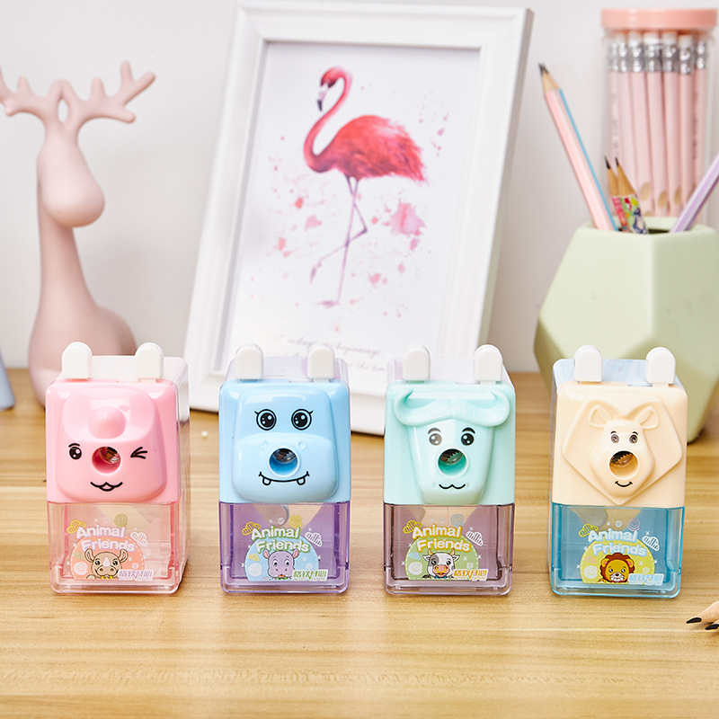 OEM ODM pradera animal dibujos animados sacapuntas aleación acero núcleo sacapuntas sacapuntas oferta especial sacapuntas