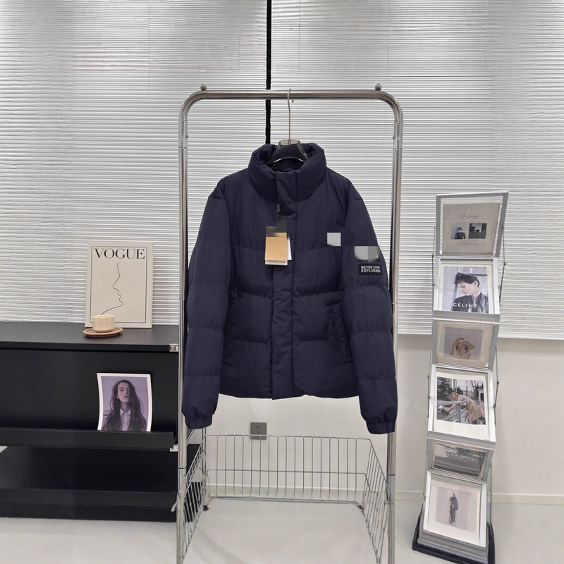 Winter New Thickened Cotton Coat, New Fashion Trend, Simple Solid Color Hooded Cotton Coat, Tn North Face I50, One Piece