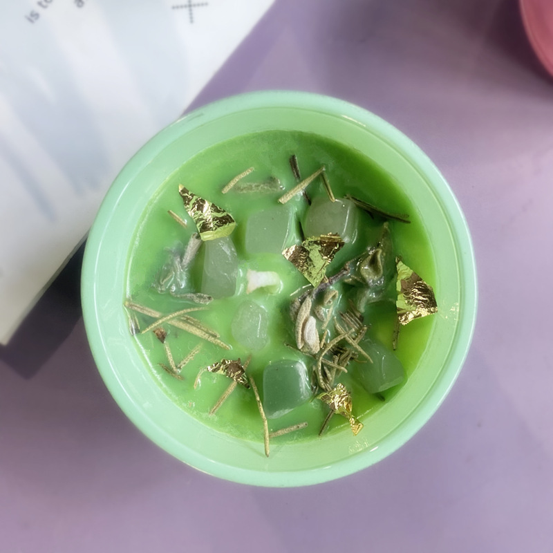 Little Fox Cane Candle Ice Flower Lovely Creativity Regalo Velas Rosa