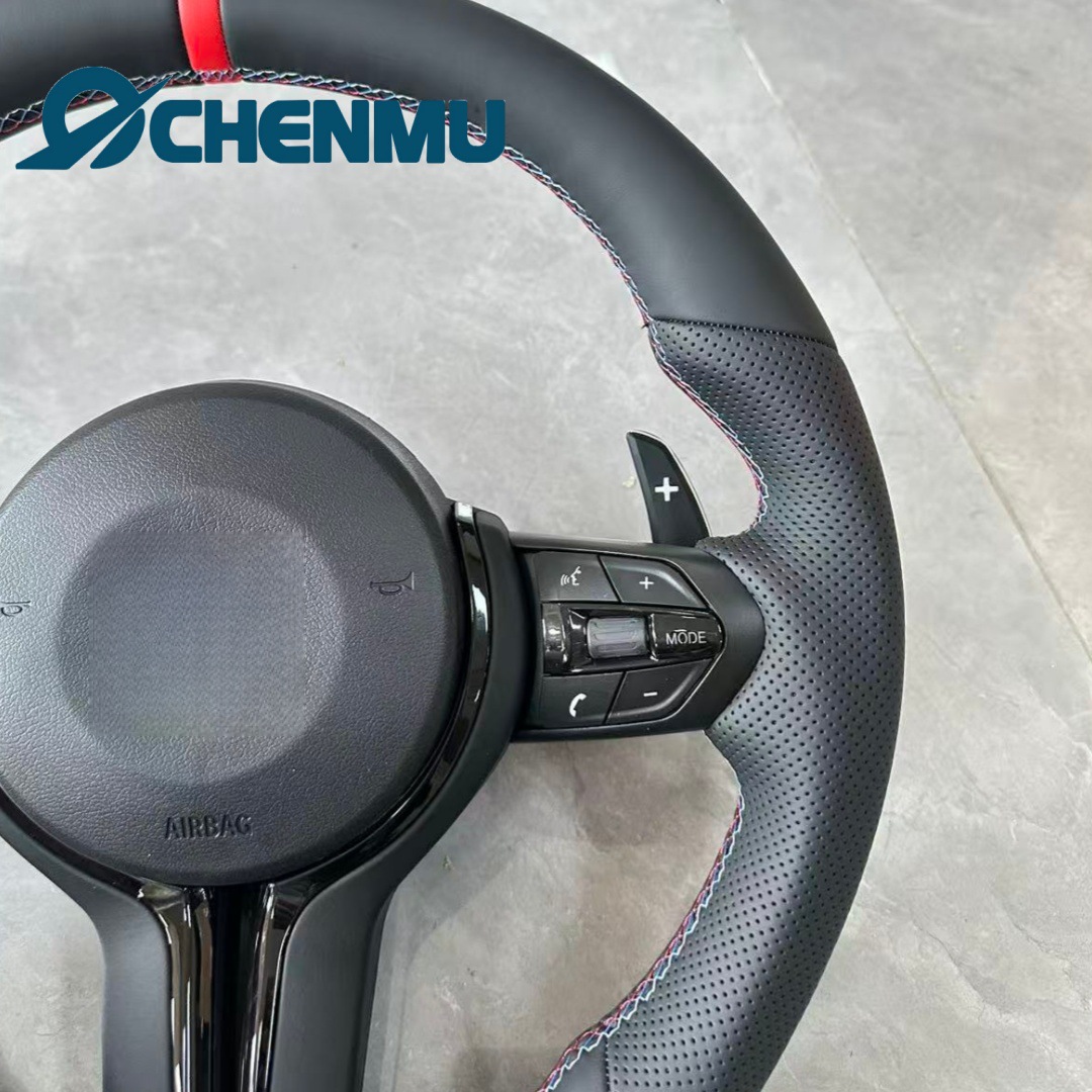 Suitable for Bmw 1234567 Series X12345F10F30F35F15F18 Modified Red Return Standard Steering Wheel