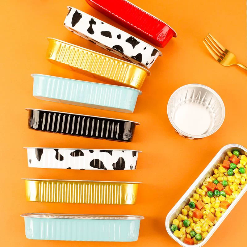 M & 166/200 мл золотой оловянный бумажный ящик для духовки домашнего обихода сыр жареный дуриан сладкий картофель в коробке для торта