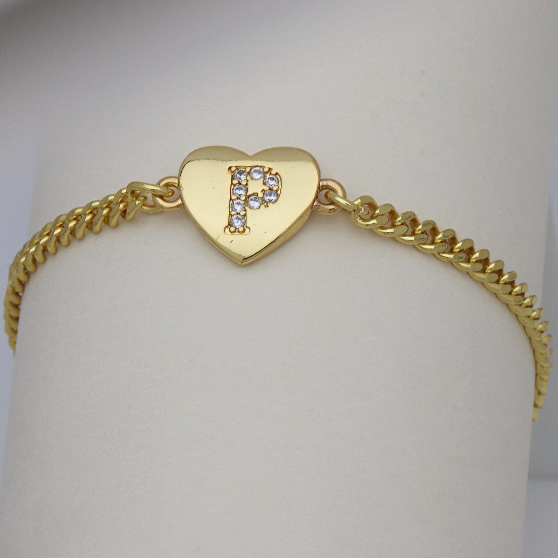 8g Weight Copper Pendant Material Zircon Inlay Material Bracelets Classification Copper Chain Material Cuban Link Chain Curb Chain Chain Type 1 Piece Quantity Holiday, Banquet, Selfie Occasion Copper Material Letter, Heart Shape Pattern All Seasons Season Women's Gender Inlay Design Casual, Elegant, Lady Style Wholesale Jewelry Casual Elegant Lady Letter Heart Shape Copper Zircon Inlay Bracelets Cuban Link Chain Curb Chain 21