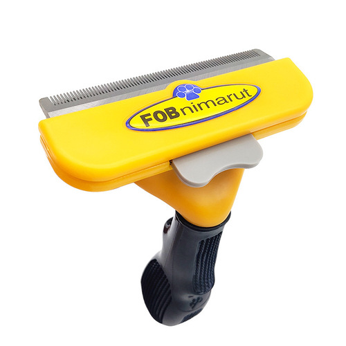 The Third Generation American Dehairing Comb Pet De-fuzzing Thinning Comb for Cats and Dogs, Brushing and Combing, Cleaning and Grooming Comb