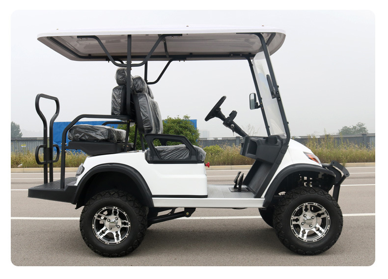 Electric Off-Road Golf Cart, Scenic Spot Sightseeing Vehicle, Real Estate Property Shuttle Bus, Electric Four-Wheel Sightseeing Vehicle