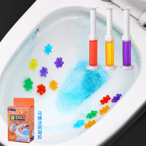 Toilet Cleaner 12 Toilet Cleaning Spirit Toilet Cleaning Agent Bathroom Deodorant Toilet Gel Toilet Flowers