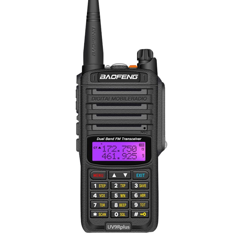 Baofeng walkie-talkie UV9R PLUS de alta potencia al aire libre civil de larga distancia a prueba de agua marina de alta frecuencia chino-inglés 9r