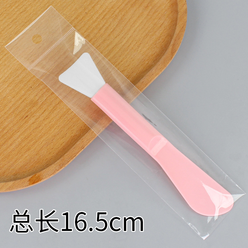 Large double-headed long-handled brush, shovel-shaped rose powder