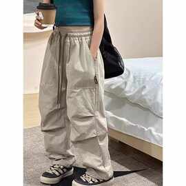 女童裤子春装新款205儿童春秋休闲裤中大童洋气夏季宽松长裤薄款