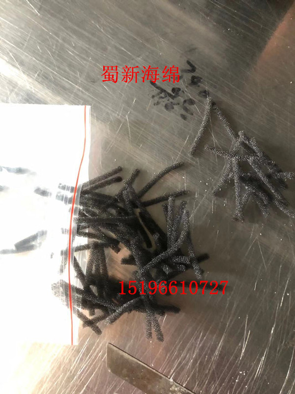 厂家供应黑色60PPI细孔过滤棉实验培植真菌海绵/实验过滤海绵