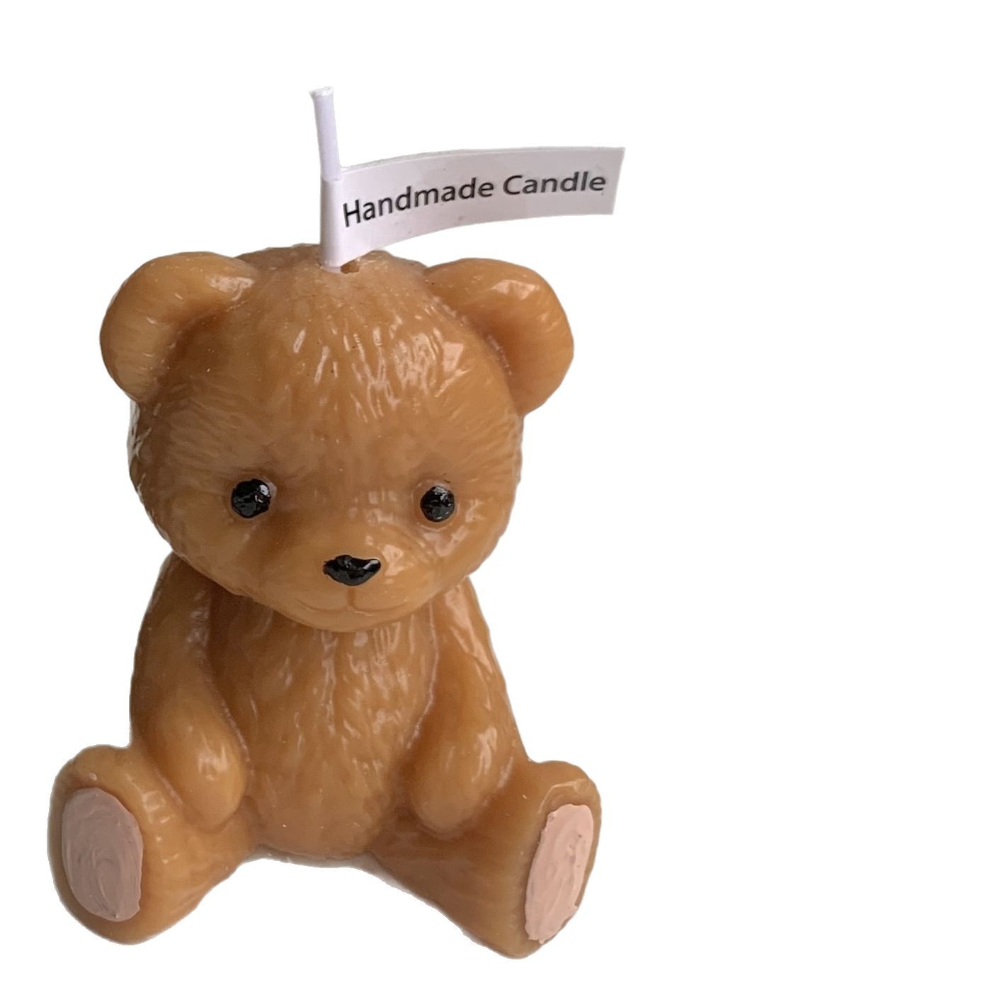 Bougie parfumée artisanale en forme d'ours décoration créative_voghion.com