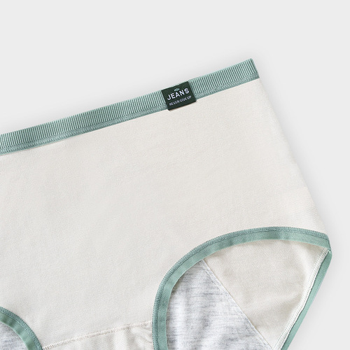 Matcha Girl Large Size Period Underwear Women's Leak-Proof Safe Dedicated Menstrual Pants Breathable Comfortable Briefs