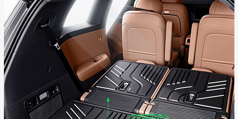 Suitable for 26 models of Starlight L, TPE integrated trunk mat, interior modification accessories, Wuling floor mat supplies